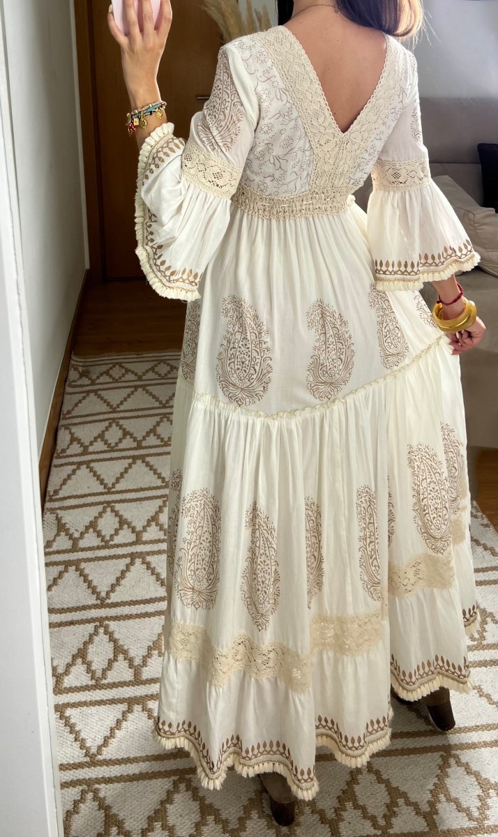 Boho Bloom Maxi Dress - Bohèmea Butik