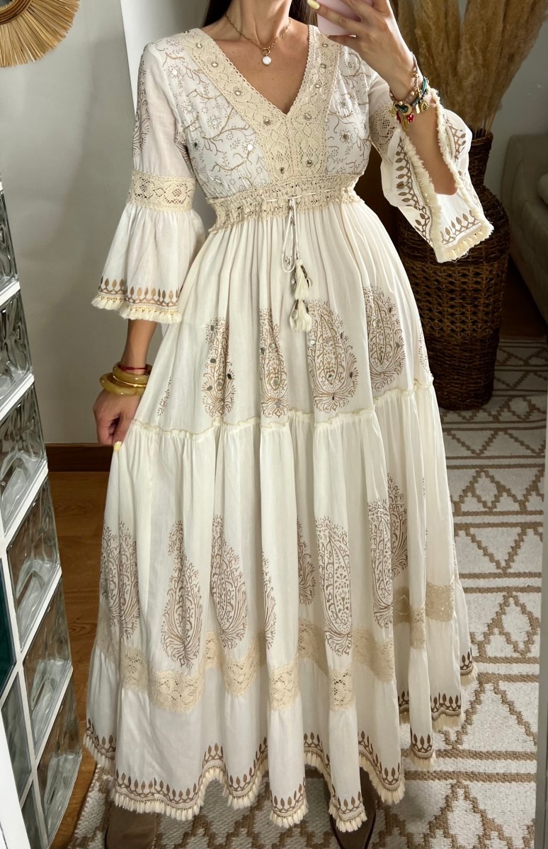 Boho Bloom Maxi Dress - Bohèmea Butik