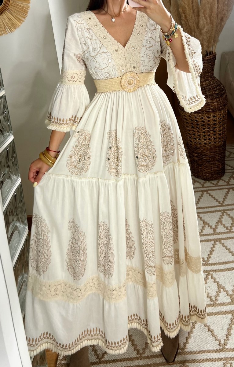 Boho Bloom Maxi Dress - Bohèmea Butik