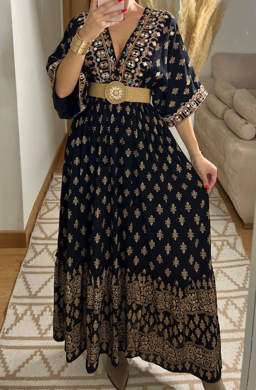 Aurora Maxi Dress - Bohèmea Butik