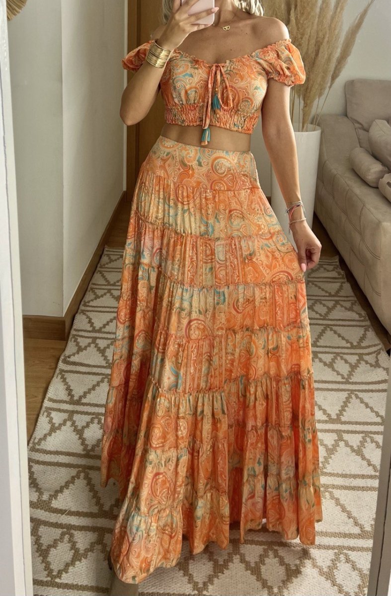 Two pieces Flow dress - Bohèmea Butik