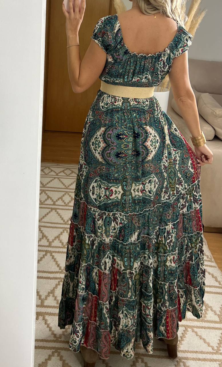 Celestial Silk Dress - Bohèmea Butik