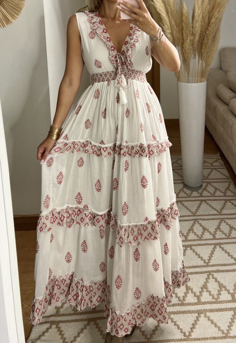 Hidden Moon Maxi Dress - Bohèmea Butik