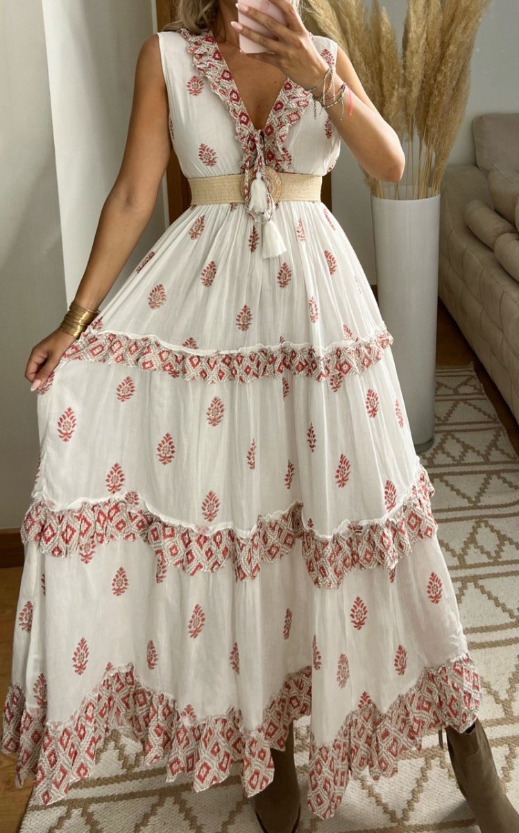 Hidden Moon Maxi Dress - Bohèmea Butik