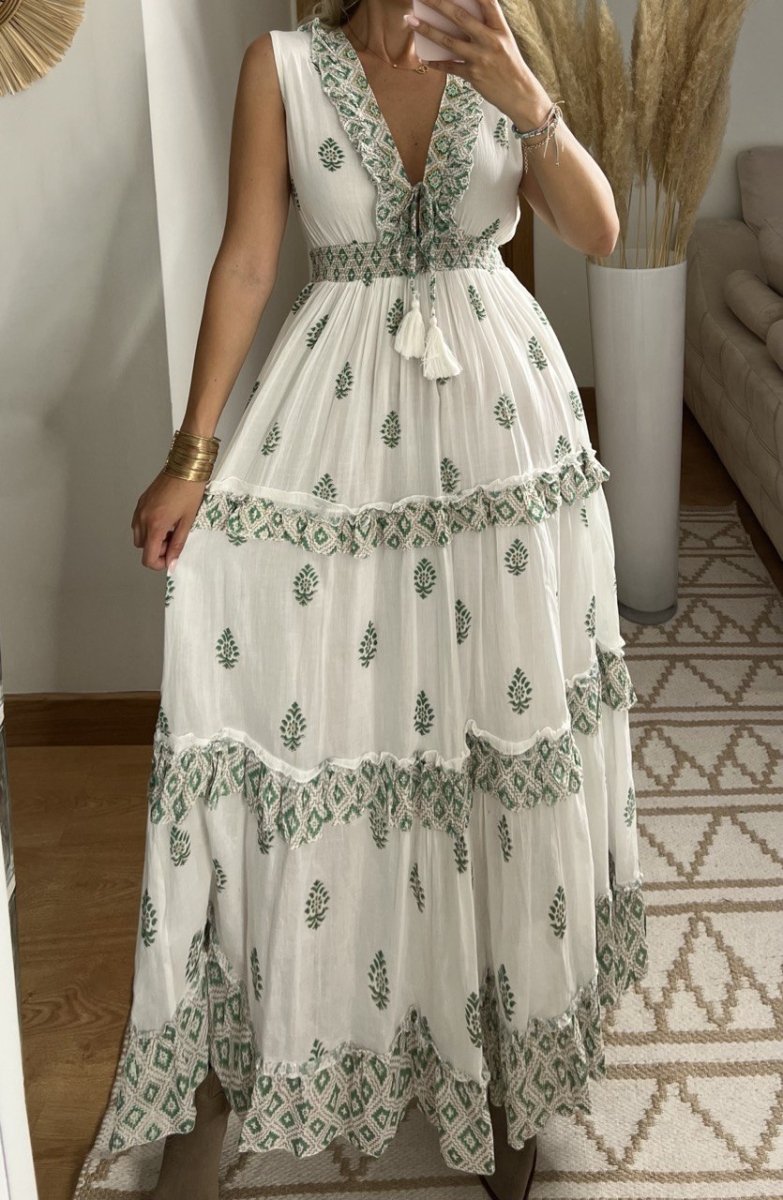 Hidden Moon Maxi Dress - Bohèmea Butik
