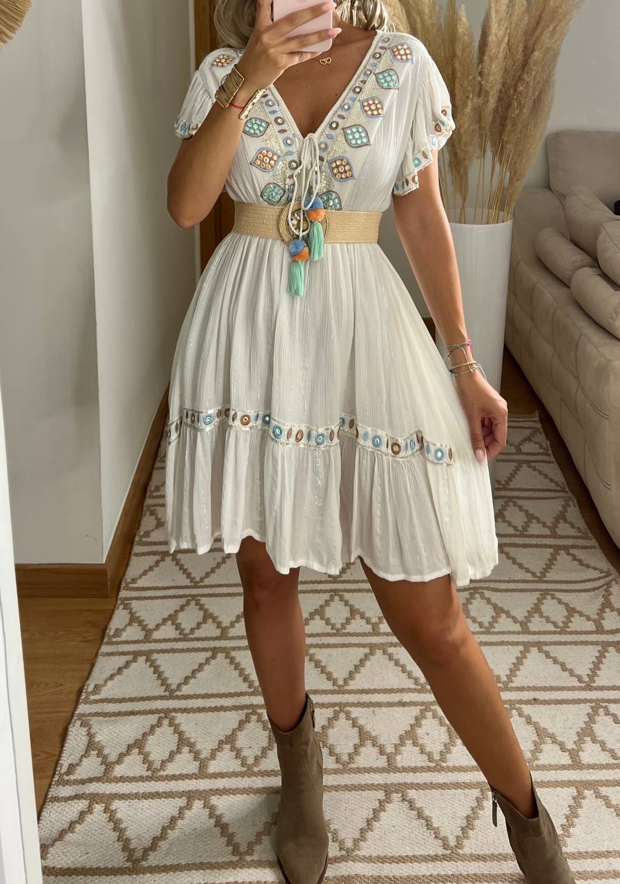 Bonsi Mini Dress - Bohèmea Butik