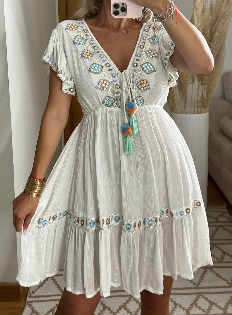 Bonsi Mini Dress - Bohèmea Butik