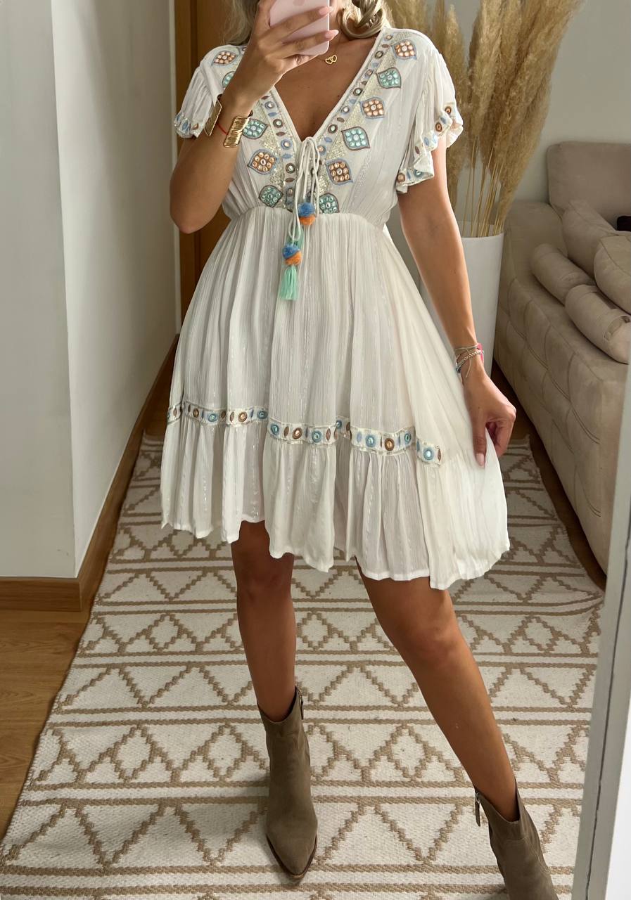 Bonsi Mini Dress - Bohèmea Butik