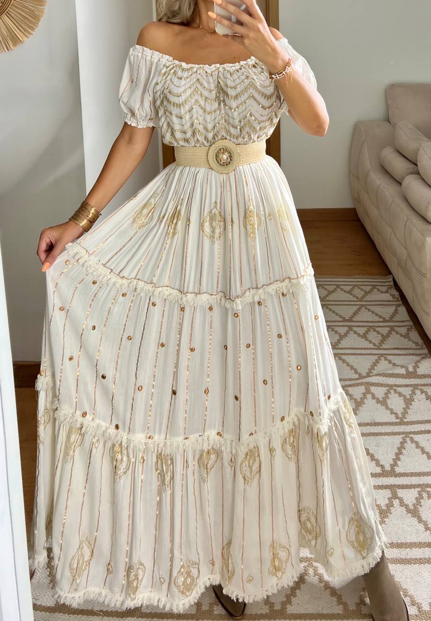 Bohemian Maxi Elegant Dress - Bohèmea Butik
