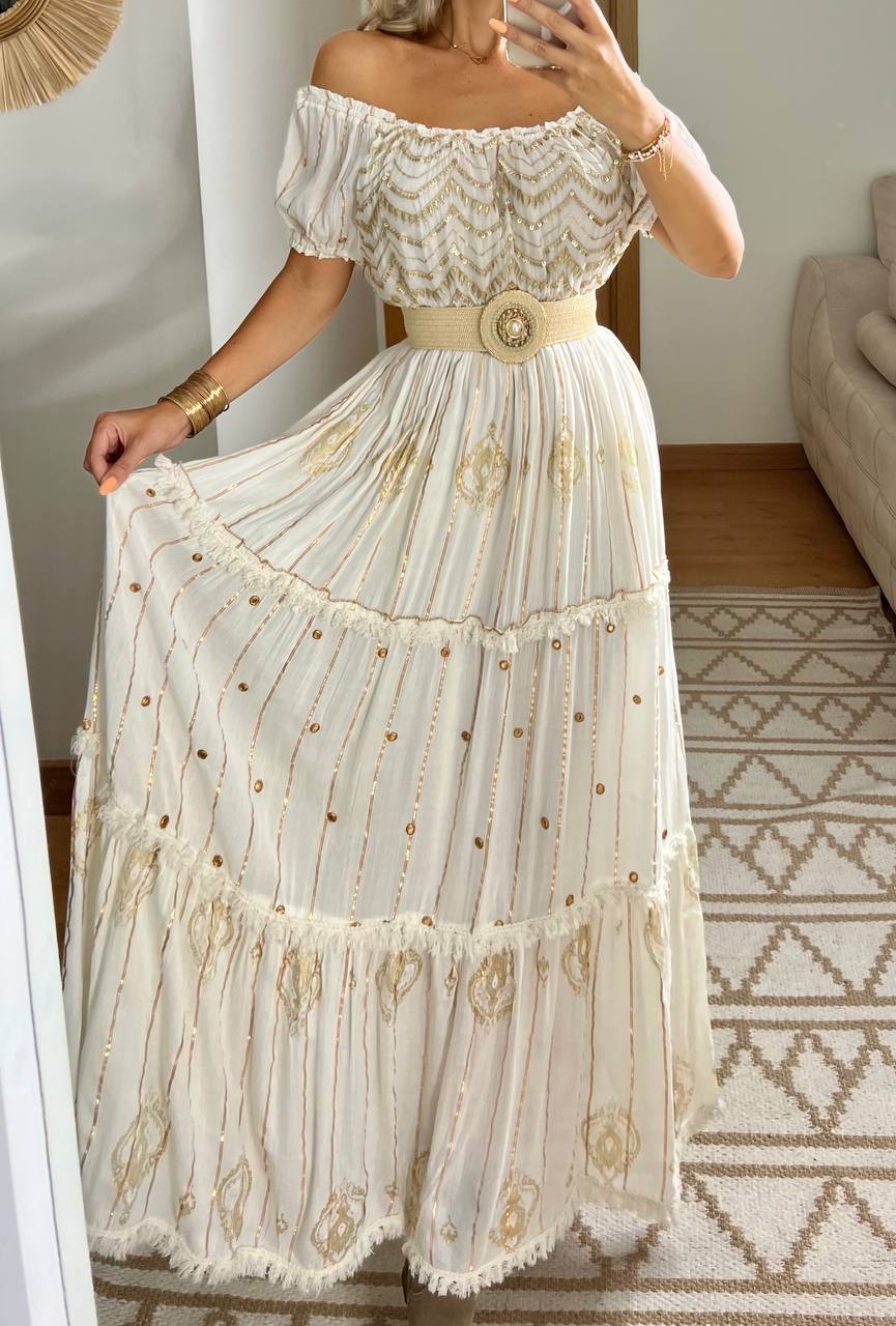 Bohemian Maxi Elegant Dress - Bohèmea Butik