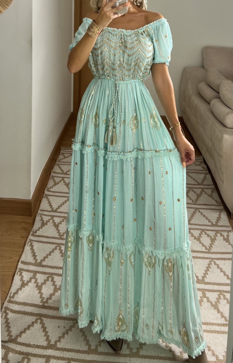 Bohemian Maxi Elegant Dress - Bohèmea Butik