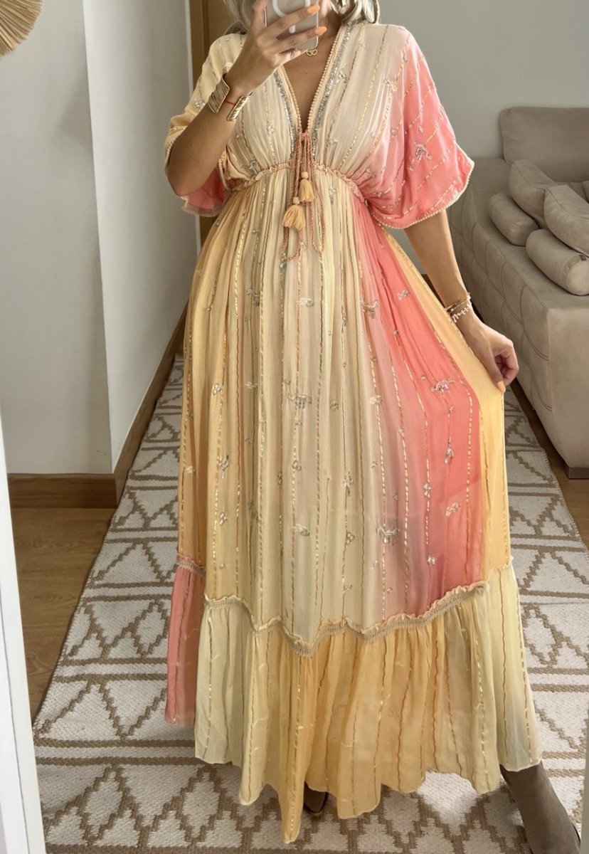 Daisy Boho Chic Dress - Bohèmea Butik