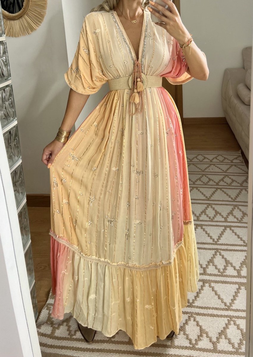 Daisy Boho Chic Dress - Bohèmea Butik