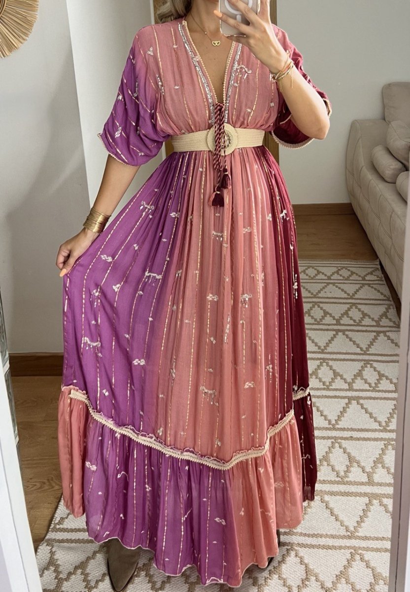 Daisy Boho Chic Dress - Bohèmea Butik