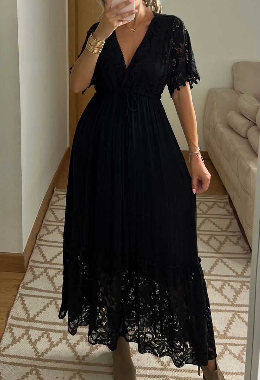 Spirit Bohemian Lace Dress - Bohèmea Butik