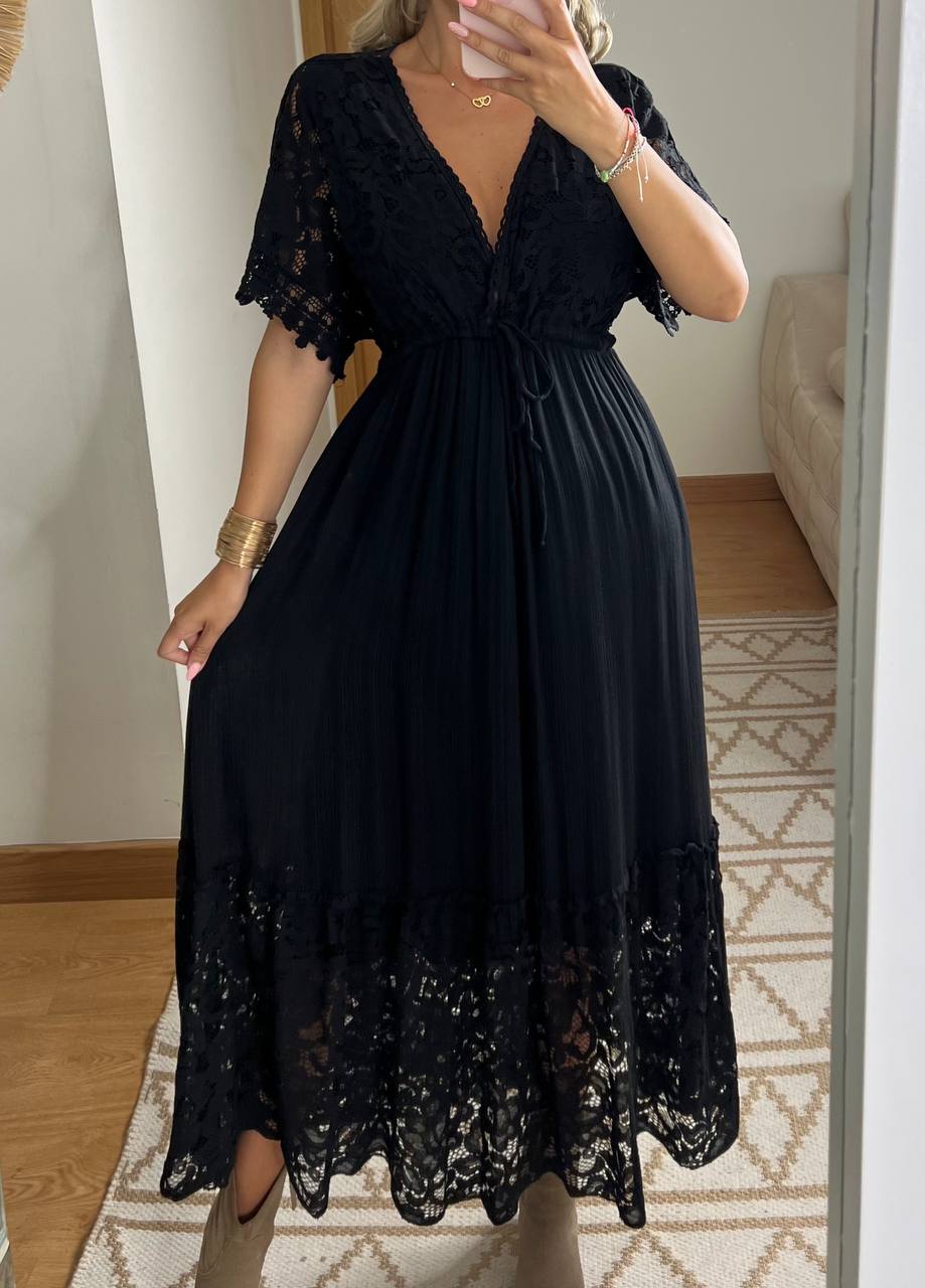 Spirit Bohemian Lace Dress - Bohèmea Butik