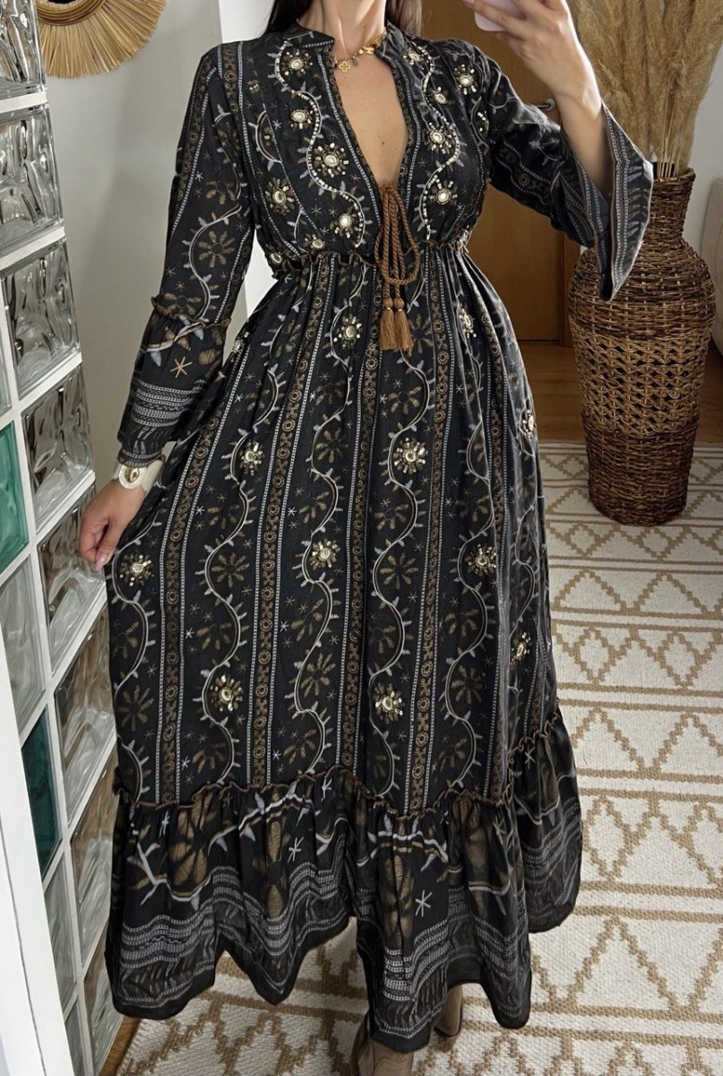 Meetik Boho Dress - Bohèmea Butik