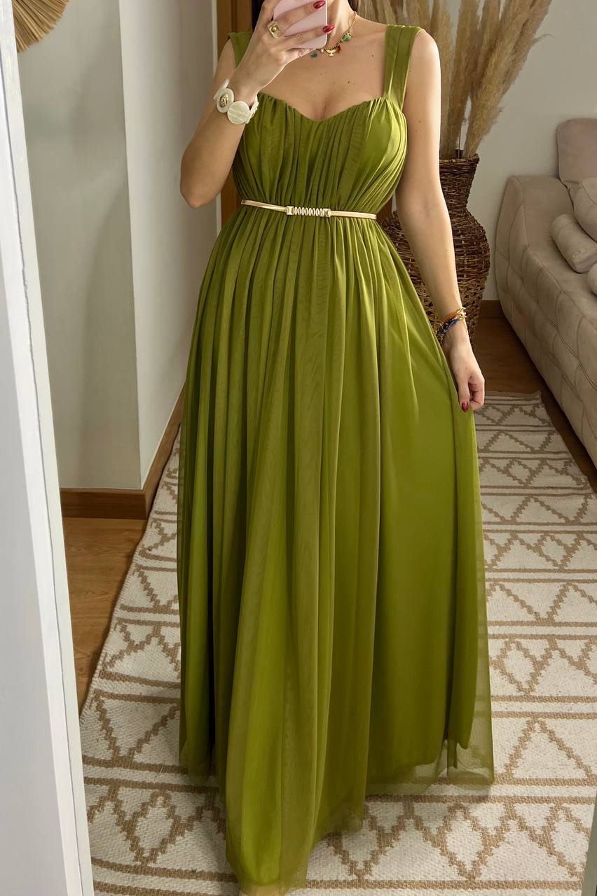 Chiffon Maxi Dress - Bohèmea Butik