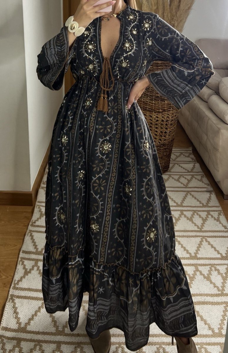 Meetik Boho Dress - Bohèmea Butik