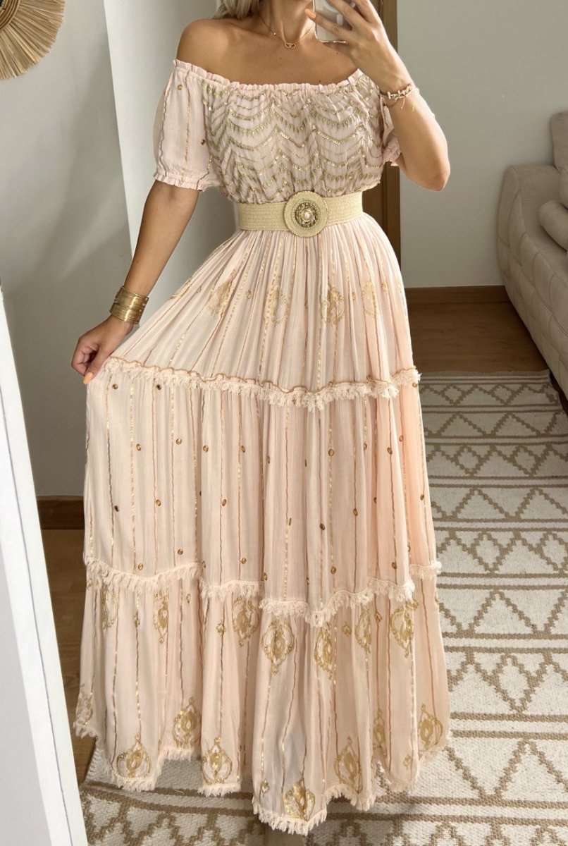 Bohemian Maxi Elegant Dress - Bohèmea Butik