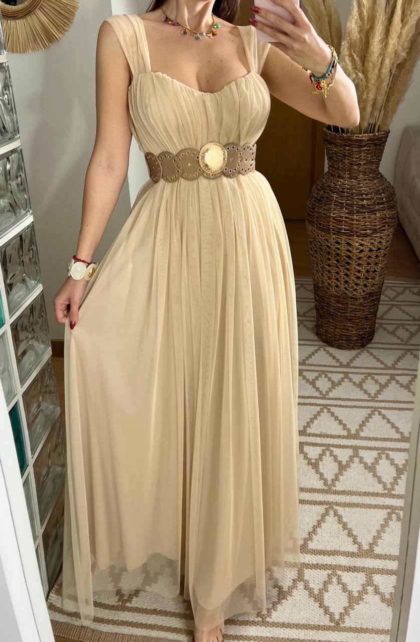 Chiffon Maxi Dress - Bohèmea Butik