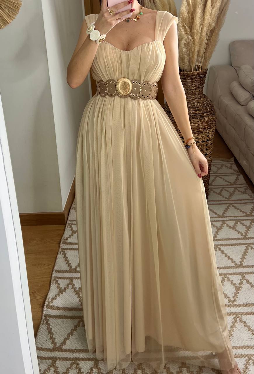 Chiffon Maxi Dress - Bohèmea Butik