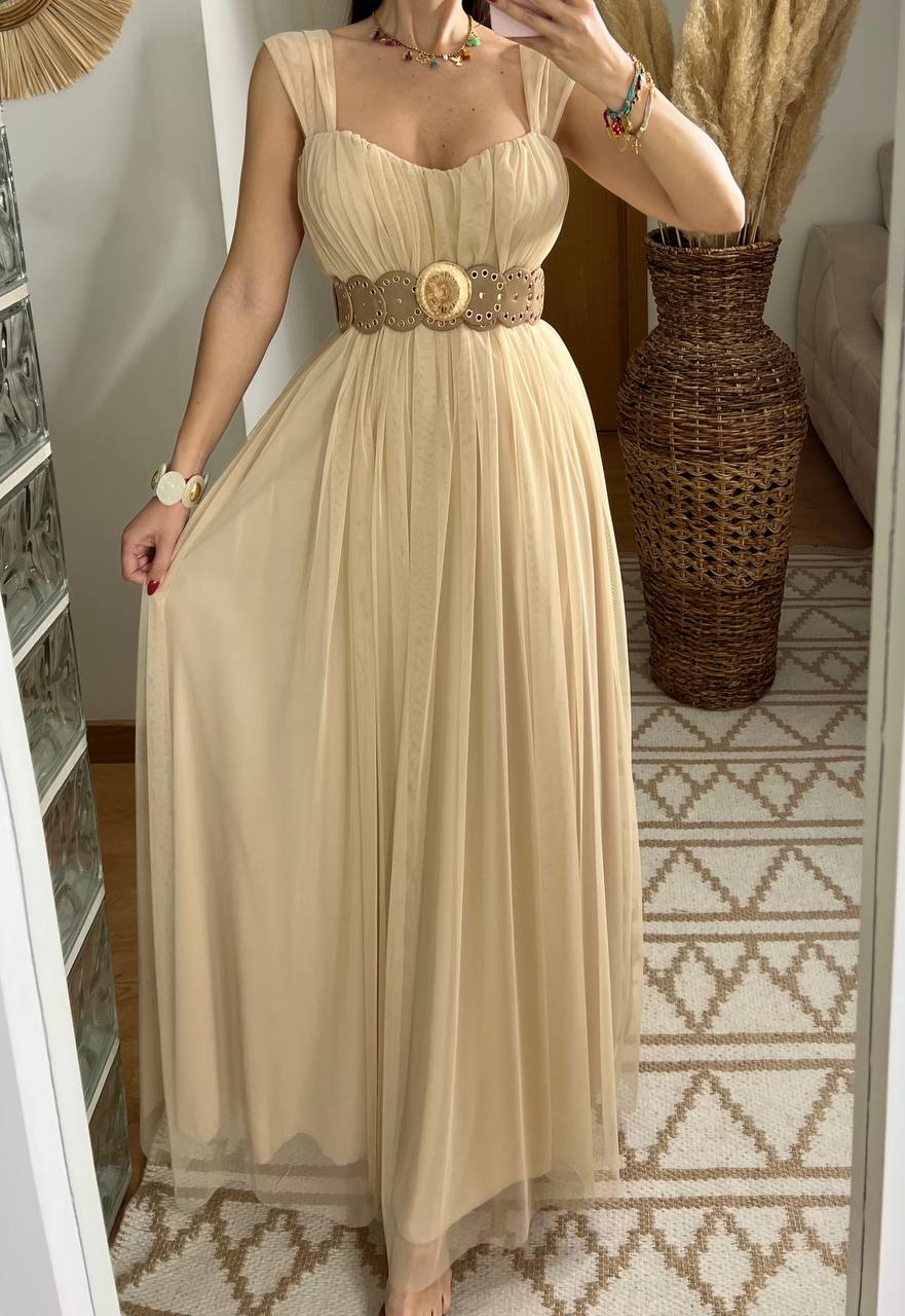 Chiffon Maxi Dress - Bohèmea Butik