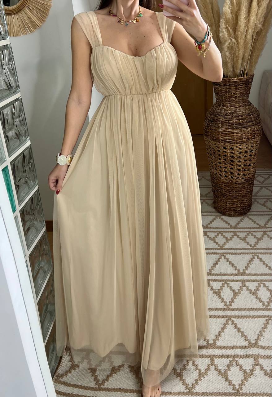 Chiffon Maxi Dress - Bohèmea Butik