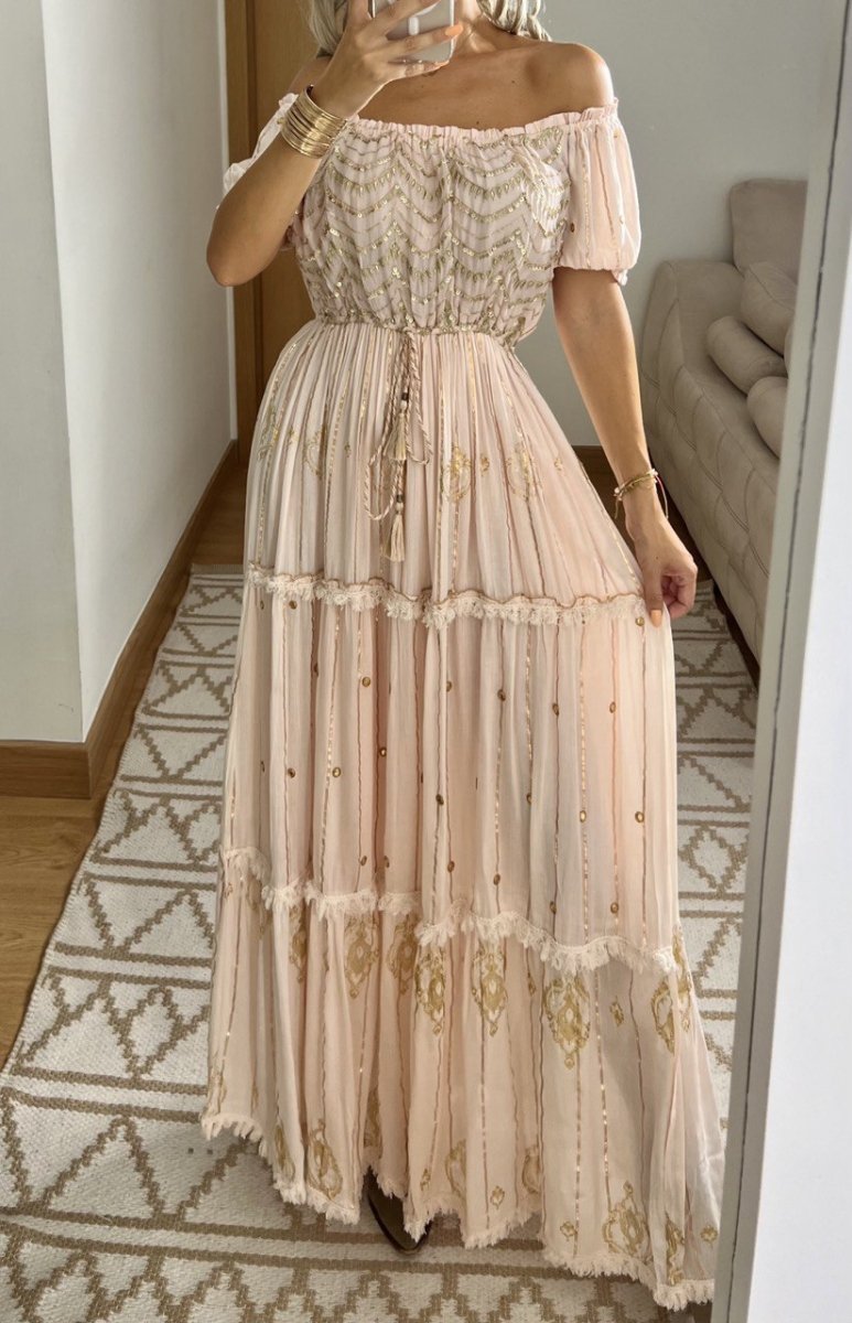 Bohemian Maxi Elegant Dress - Bohèmea Butik