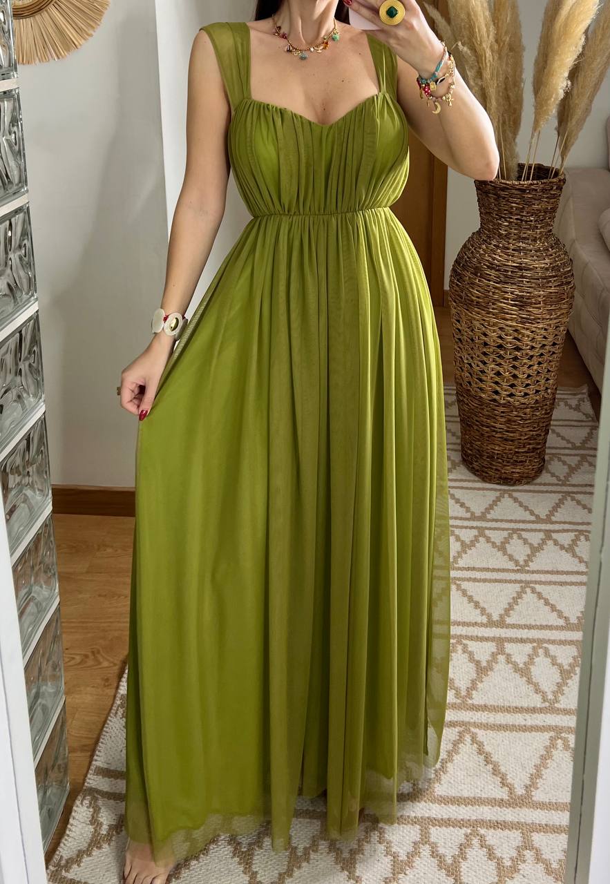 Chiffon Maxi Dress - Bohèmea Butik