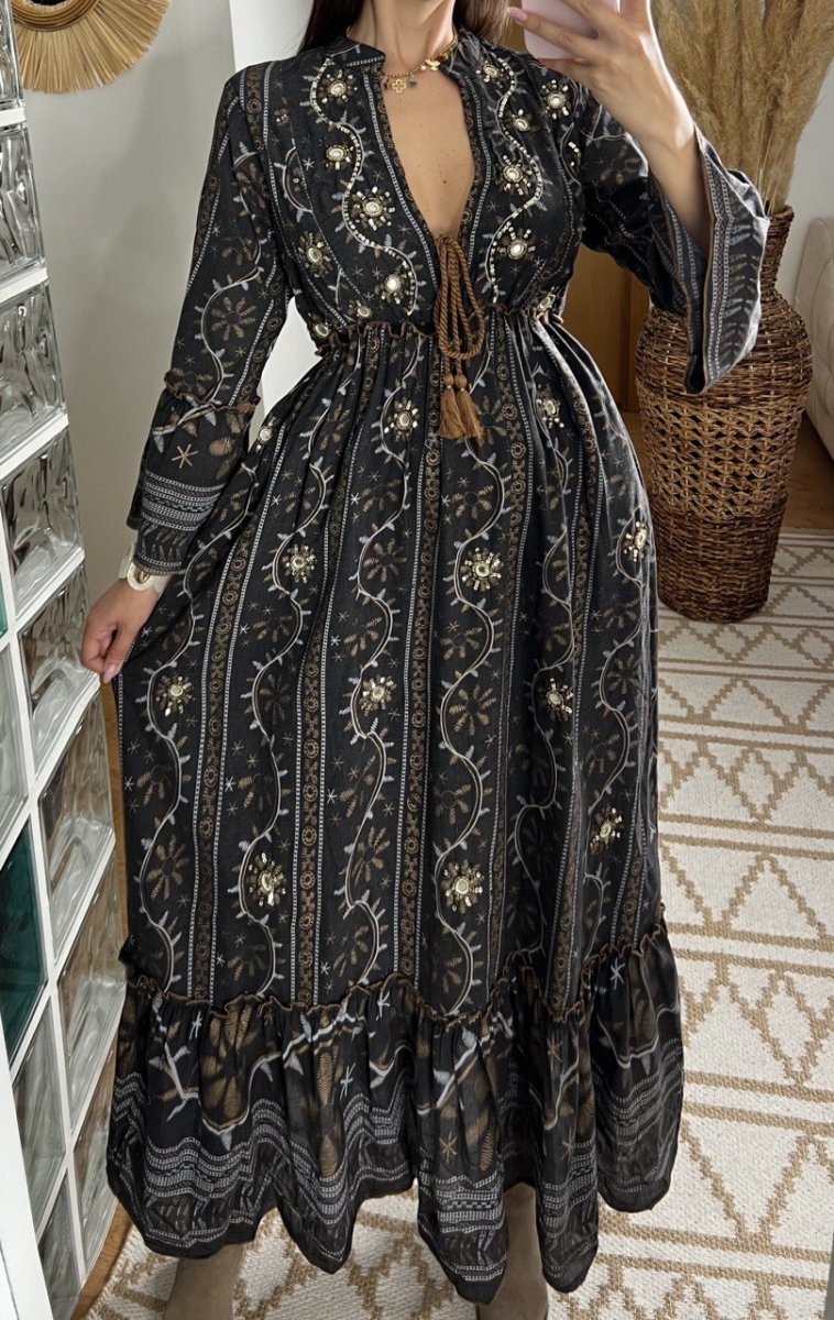 Meetik Boho Dress - Bohèmea Butik