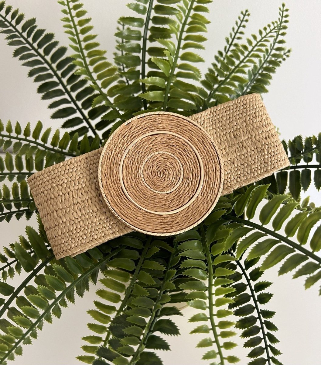 Boho Raffia Belt - Bohèmea Butik