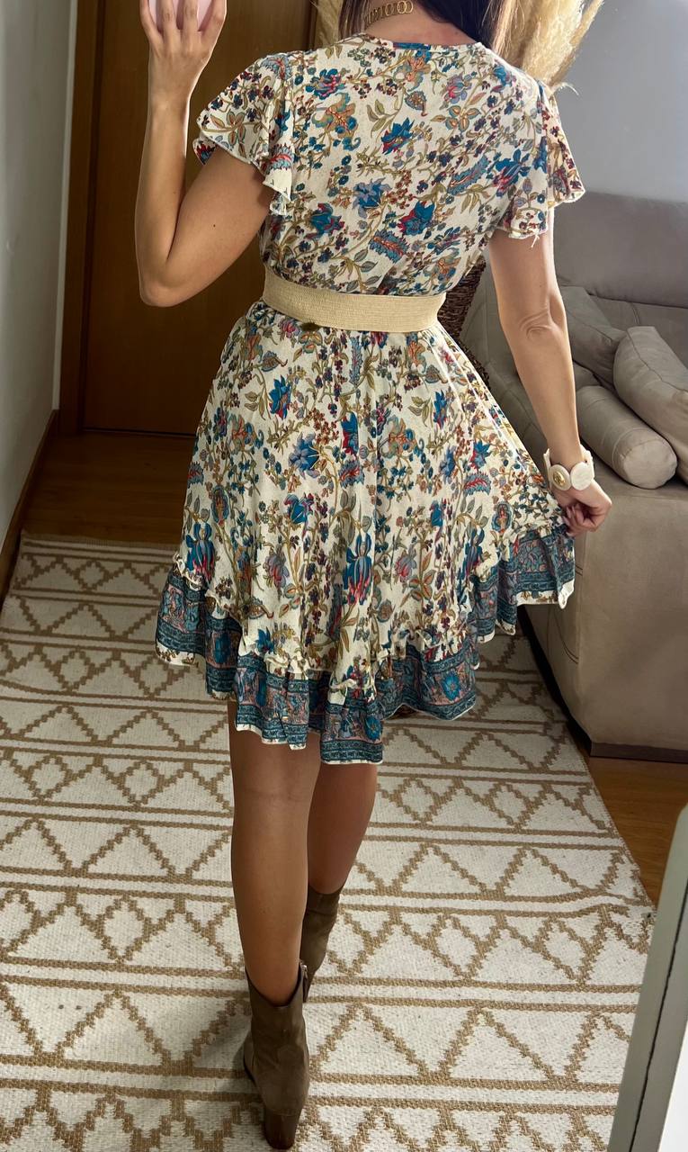 Silk Chic Mini Dress - Bohèmea Butik