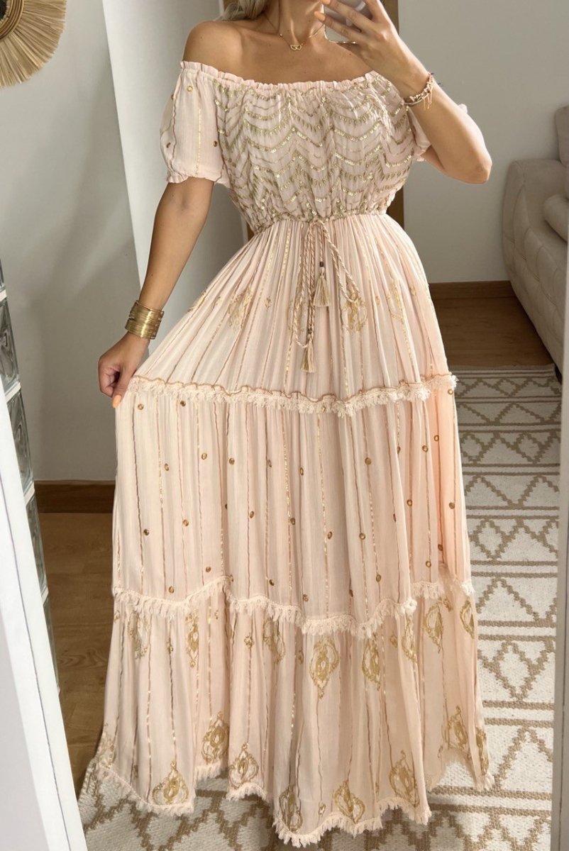 Bohemian Maxi Elegant Dress - Bohèmea Butik