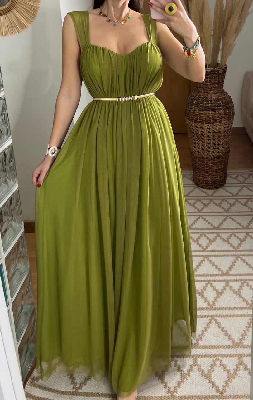 Chiffon Maxi Dress - Bohèmea Butik