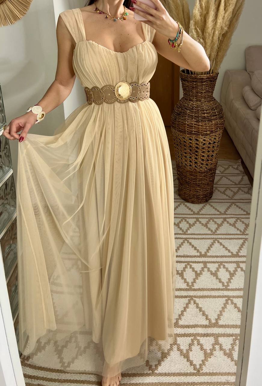 Chiffon Maxi Dress - Bohèmea Butik