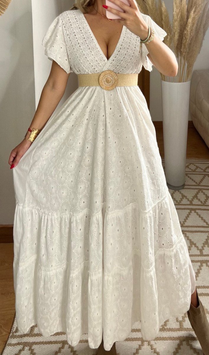 Brocade Maxi Dress - Bohèmea Butik
