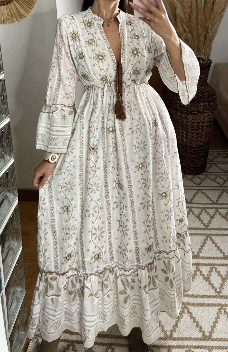 Meetik Boho Dress - Bohèmea Butik