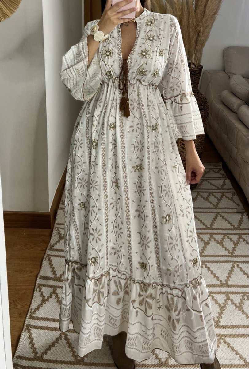 Meetik Boho Dress - Bohèmea Butik