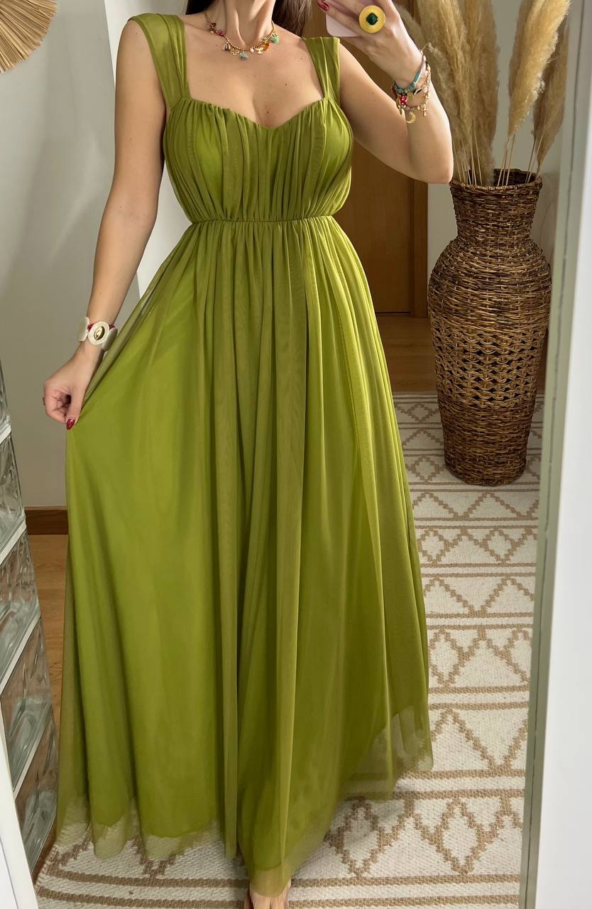 Chiffon Maxi Dress - Bohèmea Butik