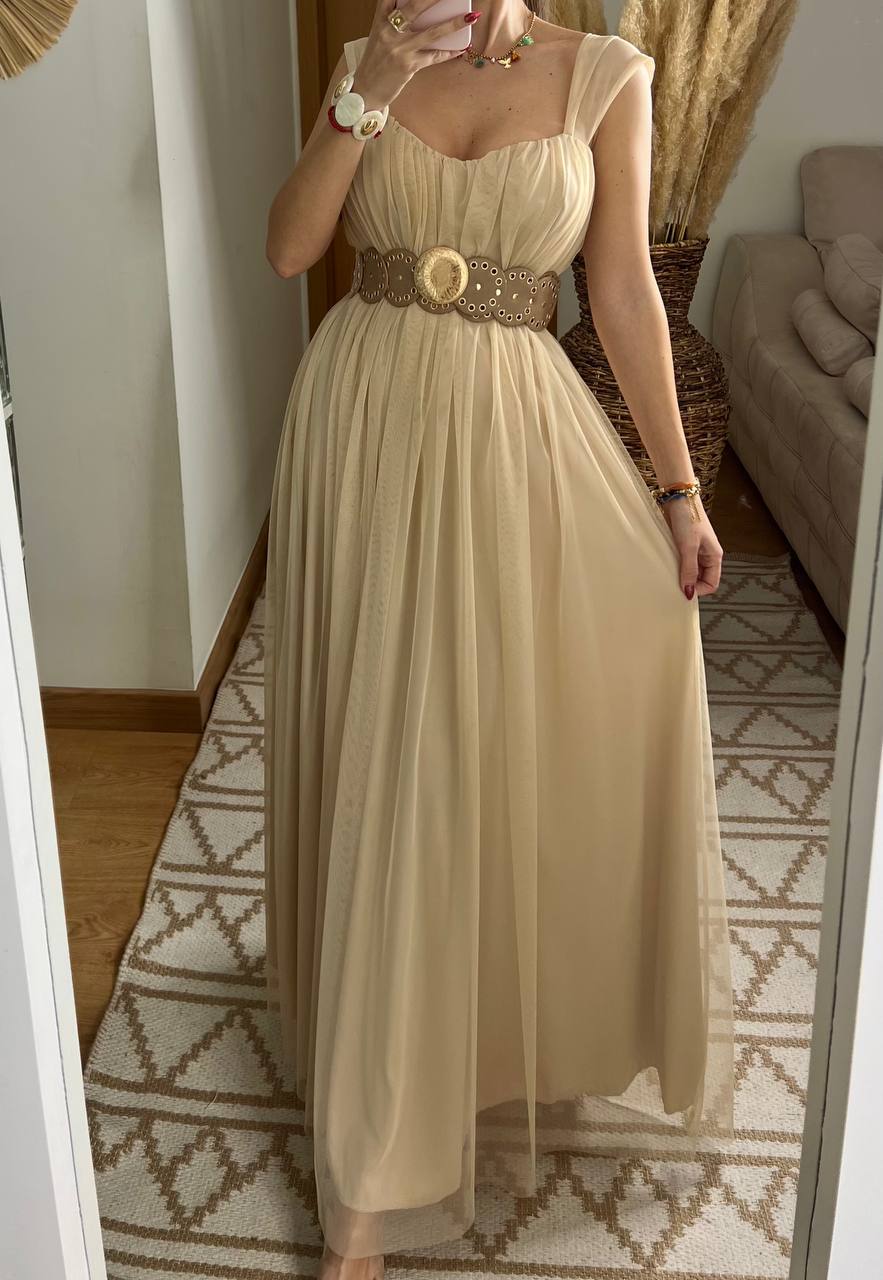 Chiffon Maxi Dress - Bohèmea Butik