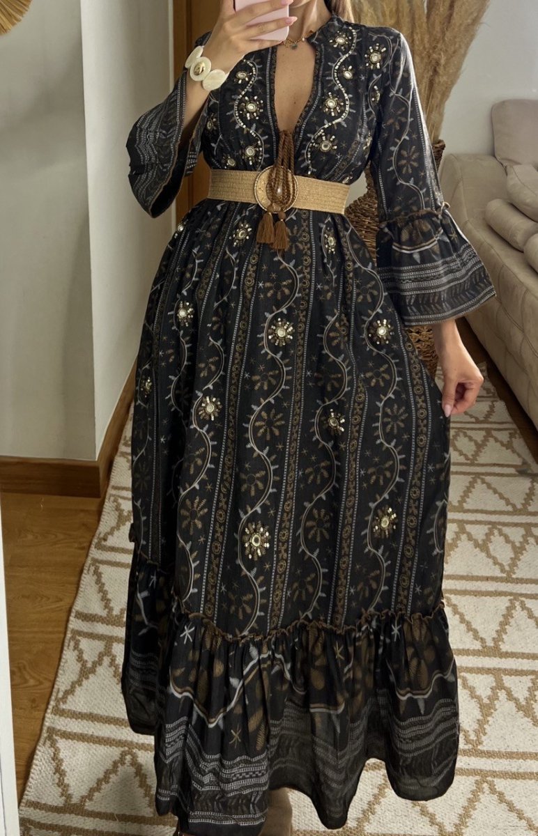 Meetik Boho Dress - Bohèmea Butik