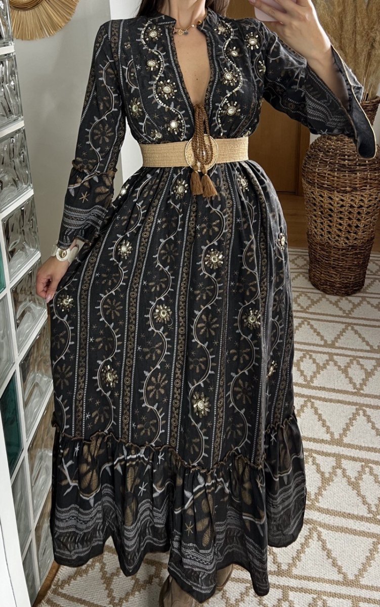 Meetik Boho Dress - Bohèmea Butik