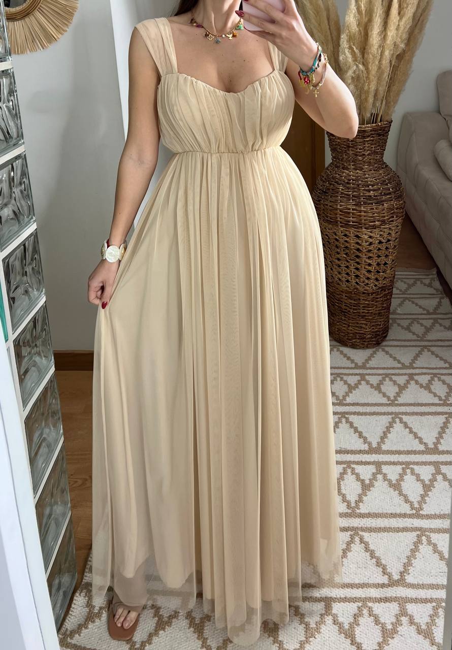 Chiffon Maxi Dress - Bohèmea Butik
