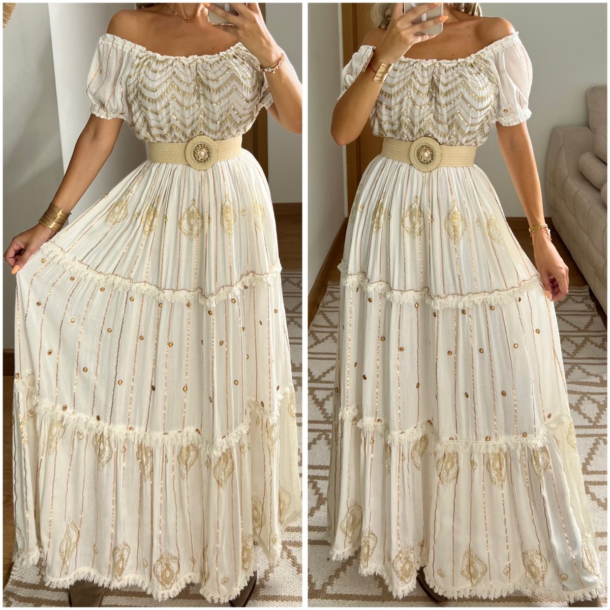 Bohemian Maxi Elegant Dress - Bohèmea Butik