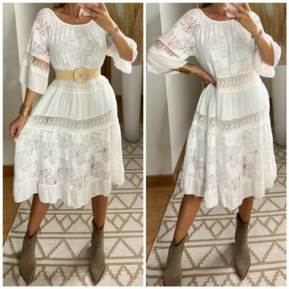 Bari Midi Dress - Bohèmea Butik
