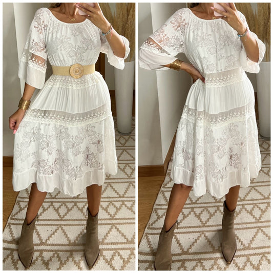 Bari Midi Dress - Bohèmea Butik