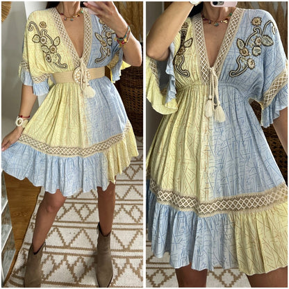 Portu Mini Dress - Bohèmea Butik
