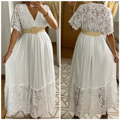 Spirit Bohemian Lace Dress - Bohèmea Butik