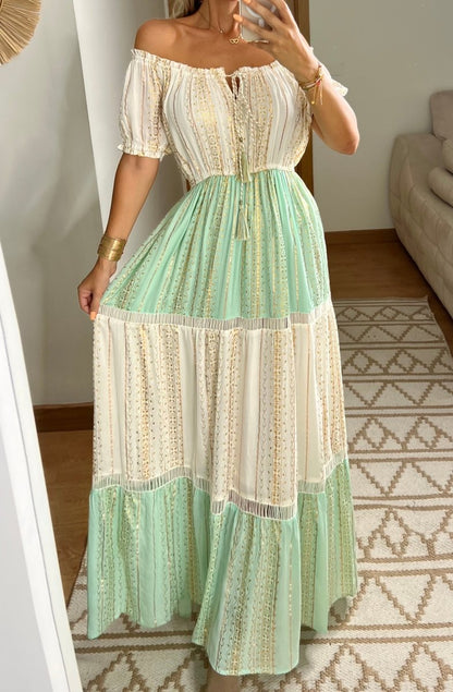 Boho Dress With Unique Details - Bohèmea Butik